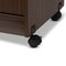 Baxton Studio Tannis Modern Dark Walnut Finished Kitchen Cabinet 147-8315 - alternate 4
